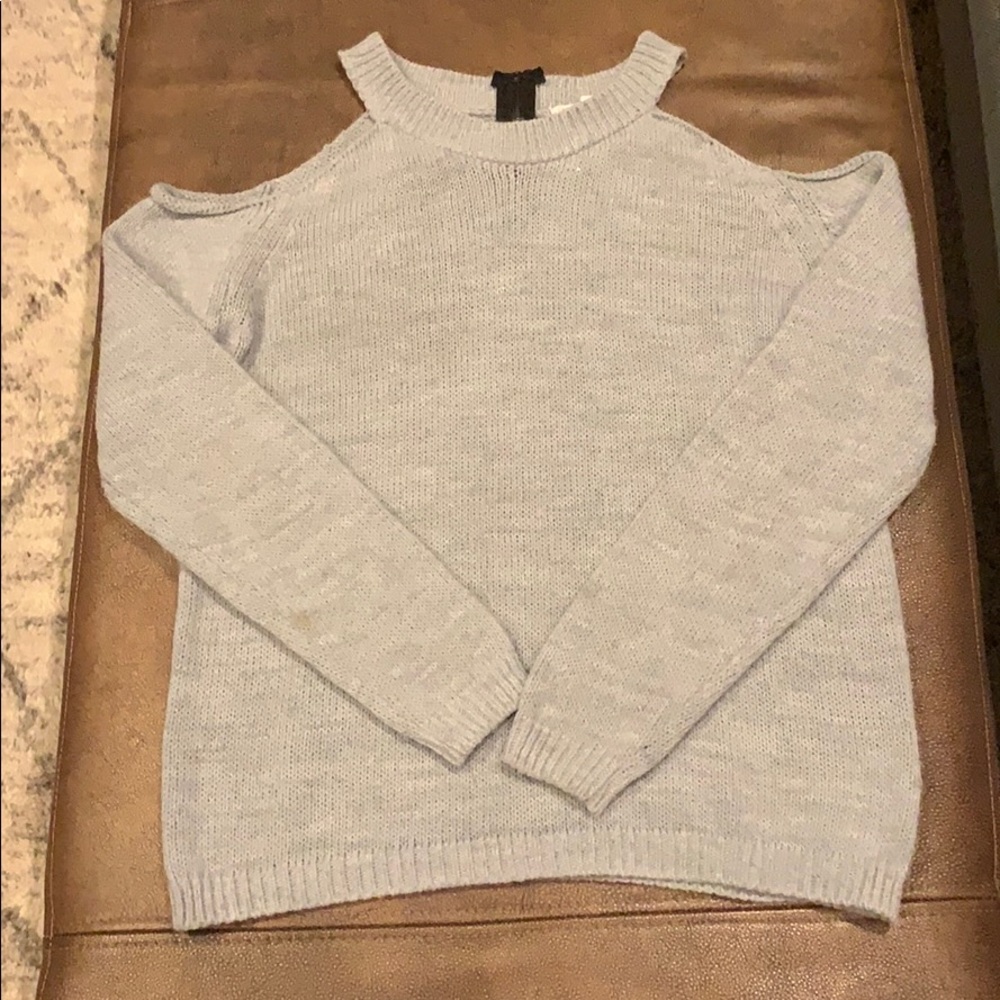 Off the shoulder sweater